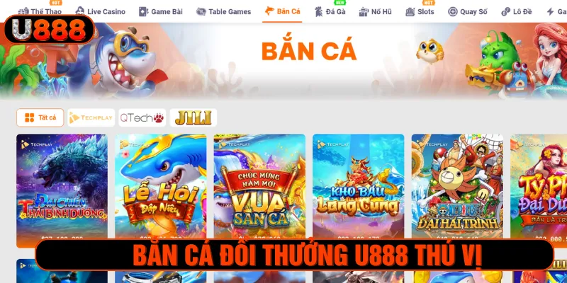 Bắn cá đổi thưởng với chủ đề trò chơi phong phú