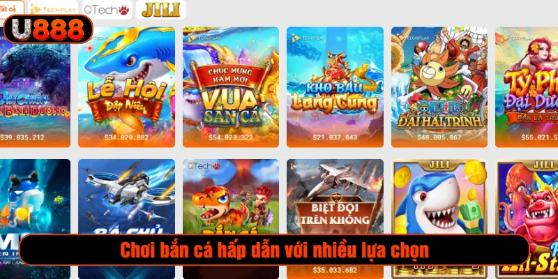Chinh phục đại dương xanh cùng kho game bắn cá 