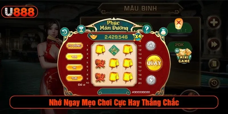Nhớ ngay mẹo chơi cực hay thắng chắc